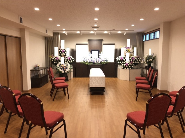 川崎でのお葬式ならお任せ下さい！百合ヶ丘家族葬ホールでの事例のご紹介　例2(2019年11月）